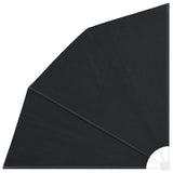 Balcony Privacy Screen 210 x 210 cm Polyester Anthracite 42000932