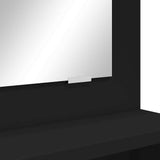 Bedroom Dressing Tables with Drawer Black 80 x 39.6 x 135 cm 888978
