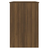 Desk Brown Oak 100x50x76 cm Engineered Wood 815488