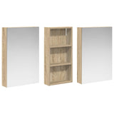 Bathroom Cabinet Set 3 pcs 110 x 10.5 x 60.5 cm Engineered wood 3403714