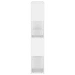 Book Cabinet Room Divider White 100x24x124 cm 809188