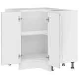 Kitchen Corner Base Cabinet Porto Grey Sonoma Engineered Wood 853993
