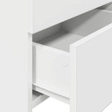 Bedside Cabinets 2 pcs with 2 Drawers White 40x36.5x62 cm 858633