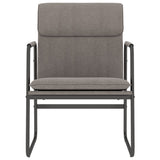 Lounge Chair Taupe 55x64x80 cm Fabric 351347