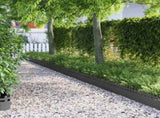 Lawn Edgings 20 pcs Black 103 x 0.05 x 22 cm Steel 874787