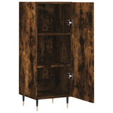 Sideboard Smoked Oak 34.5x34x90 cm Engineered Wood 828521