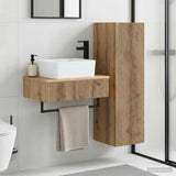 Bathroom Furniture Set 2 pcs Artisan Oak 33 x 34.5 x 100 cm 3406112