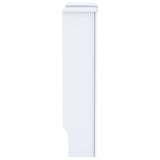 MDF Radiator Cover White 205 cm 325555