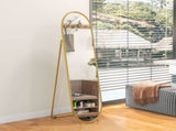 40 x 160cm Full Length Mirror, Floor Standing, Wall-Mounted or Leaning Against Wall Tall Mirror w/ T3398P341322