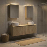 Bathroom Cabinet Set 5 pcs Sonoma Oak Engineered Wood 3406513