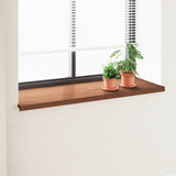 Window Sill Brown wood 160 x 50 x 4.5 cm PVC 42046938