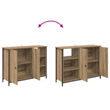 Sideboard Artisan Oak 100 x 33 x 75 cm Engineered Wood 882826
