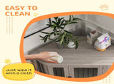 PawHut Dog Crate Furniture Side Table, with Cushion, 122 x 61 x 71cm - Walnut Brown T3398P554939