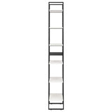 Storage Shelf White 60x30x210 cm Solid Wood Pine 806523