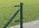 Welded Wire Fence with Concrete Base 10 x 0.6 m 3353475