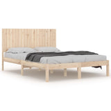 Bed Frame without Mattress 180x200 cm Super King Solid Wood 3104428
