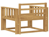 Outdoor Sofa Set Solid Acacia Wood White 3438968