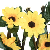 Artificial Ivy Trellis Expandable 5 pcs Yellow 180x60 cm 366599