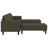 Living Room Couch 3 pcs Army Green 3335142