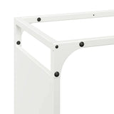 Firewood Rack White 90x28x65 cm Cold-rolled steel 864204