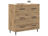 Drawer Cabinet Artisan Oak 66 x 34.5 x 89.5 cm Engineered Wood 894844