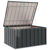 Garden Storage Box Black 101 x 82 x 50 cm Steel 42011278