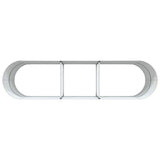 Garden Raised Bed Brown 320 x 80 x 81 cm Steel 42008133