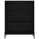 Highboard Black 69.5x32.5x180 cm Engineered Wood 3189582