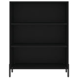 Highboard Black 69.5x32.5x180 cm Engineered Wood 3189582