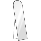 165cm Aluminium Frame Standing Mirror - Black T3398P378119