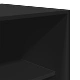 Wardrobe Black 80x50x200 cm Engineered Wood 3307694
