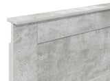 Headboard with Headboard Concrete Grey 80 cm Engineered Wood 887492