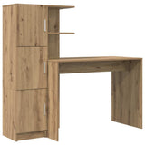 Desk 2 pcs Artisan Oak 3337296