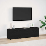 TV Cabinet Black oak 140 x 34 x 40 cm Engineered wood 868942