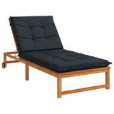 Sunlounger Cushion GEMERT 100% Polyester Dark Blue 947462
