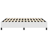 Bed Frame without Mattress White 137x190 cm Full Faux Leather 347280
