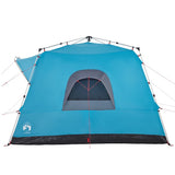 Family Tent Cabin 7-Person Blue Quick Release 4004217