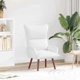 Armchair White 69 x 74 x 93 cm Artificial Leather 42001864