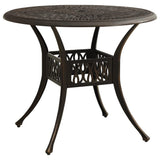Bistro Set Bronze Cast aluminium Medium Durable Bistro Set 3070601