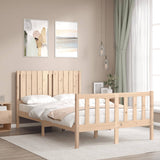 Bed Frame without Mattress 120x200 cm Solid Wood Pine 3192941