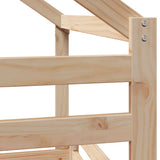 Bunk Bed without Mattress 90x190 cm Solid Wood Pine 3281964