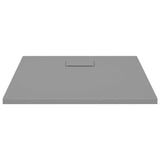 Shower Base Tray SMC Grey 90x90 cm 148933