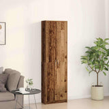 Wardrobe with Shelf Old Wood 55 x 25 x 189 cm Engineered Wood 3334015