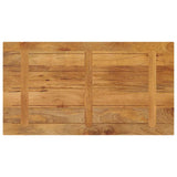 Table Top 100x60x2.5 cm Rectangular Solid Wood Mango 371600