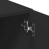 Storage Cabinet Black 70x42.5x225 cm Engineered Wood 3281330