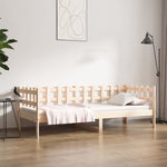 ZNTS Day Bed without Mattress 90x200 cm Solid Wood Pine 820756