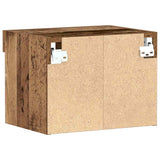 TV Cabinet Set 2 pcs Old Wood 40 x 30 x 30 cm Engineered Wood 863099
