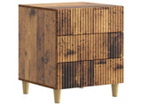 Bedside Cabinet Old Wood 43 x 41 x 66.5 cm Engineered Wood 894563