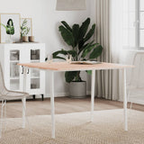 Table Top 90x90x1.5 cm Square Solid Wood Beech 355953