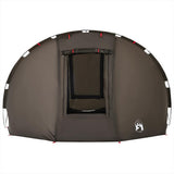 Fishing Tent 5-Person Brown Waterproof 4005321